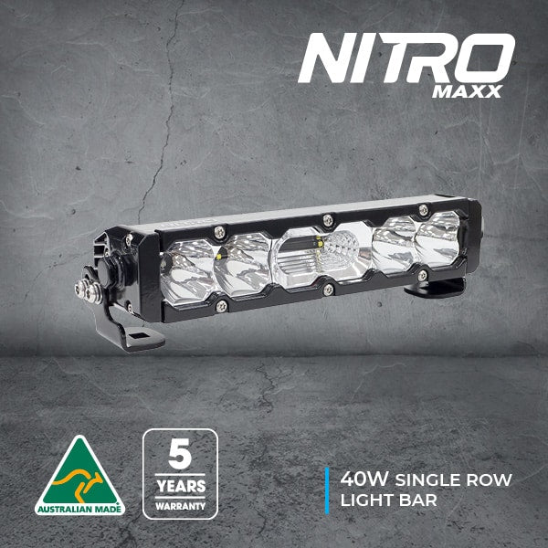 Load image into Gallery viewer, Ultra Vision Nitro Maxx 40W 10″ Single Row Light Bar
