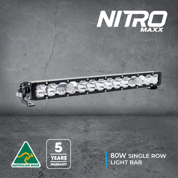 Load image into Gallery viewer, Ultra Vision Nitro Maxx 80W 21″ Single Row Light Bar
