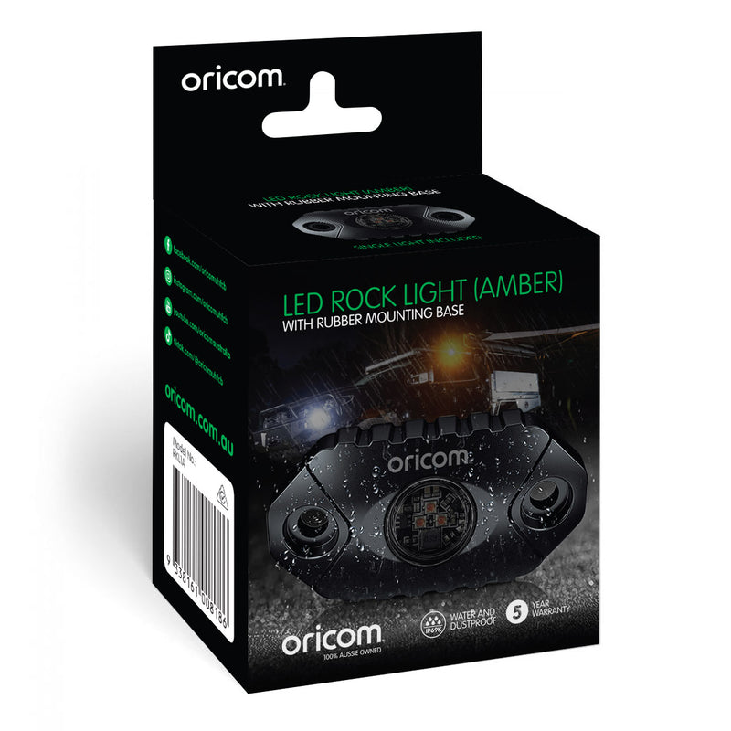 Load image into Gallery viewer, Oricom Amber LED Rock Light
