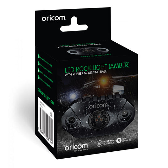 Oricom Amber LED Rock Light