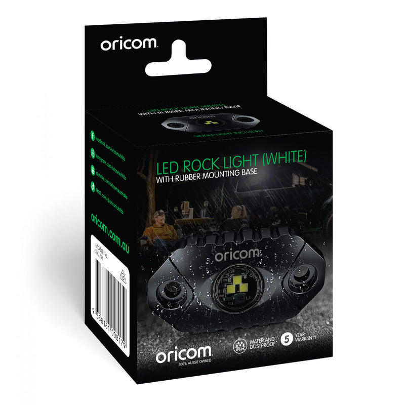 Load image into Gallery viewer, Oricom White LED Rock Light
