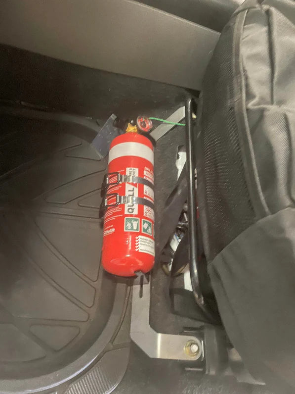 Load image into Gallery viewer, Mitsubishi Pajero Fire Extinguisher Bracket | Scrub King
