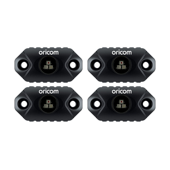 Oricom LED RGB Rock Light 4 Pack