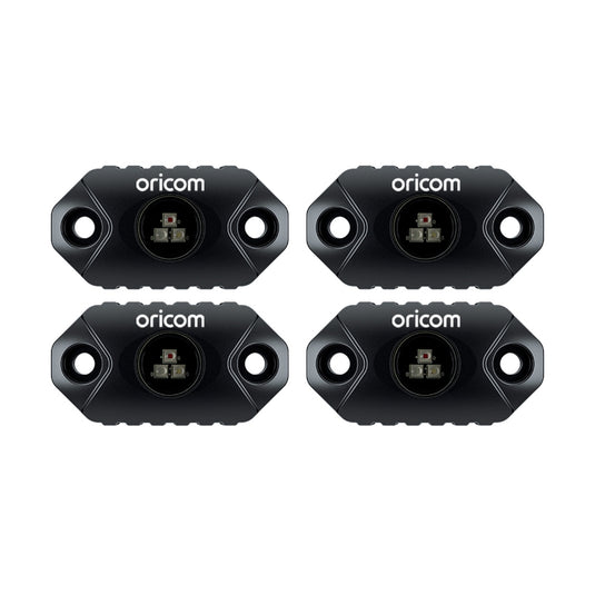 Oricom LED RGB Rock Light 4 Pack