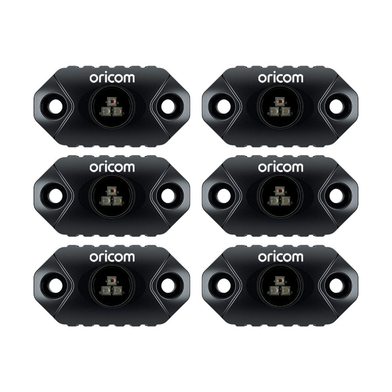 Load image into Gallery viewer, Oricom LED RGB Rock Light 6 Pack
