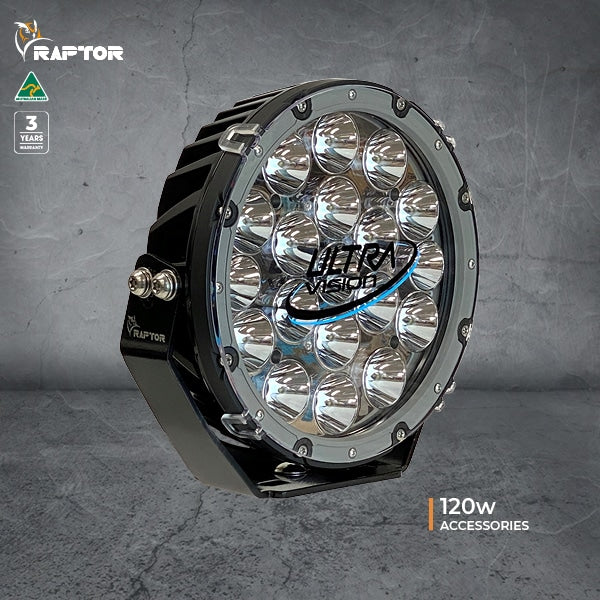 Ultra Vision Lighting Raptor 120 9″ Clear Lens Cover