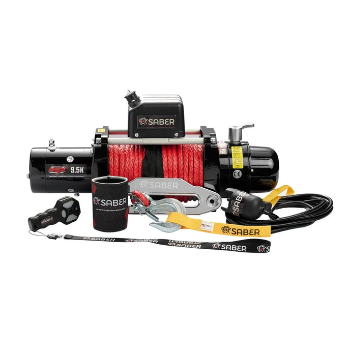 Saber Offroad HDX 12v 9500lb Winch