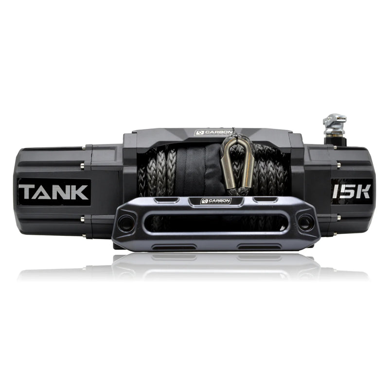 Load image into Gallery viewer, Carbon TANK - 15000lb Winch 12V
