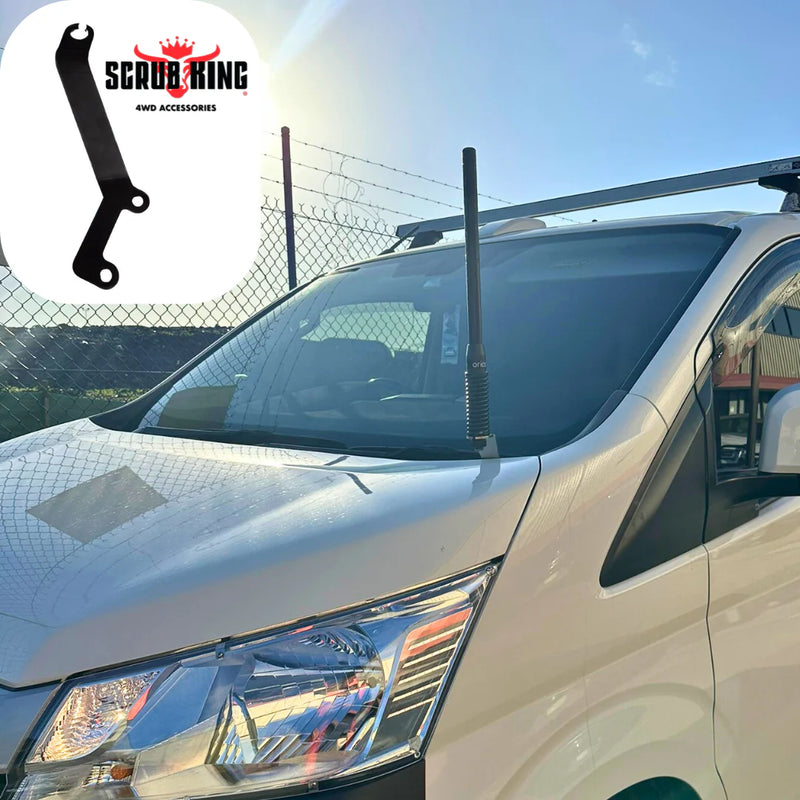 Load image into Gallery viewer, Toyota Hiace 2019-On Bonnet Hinge UHF Antenna Bracket
