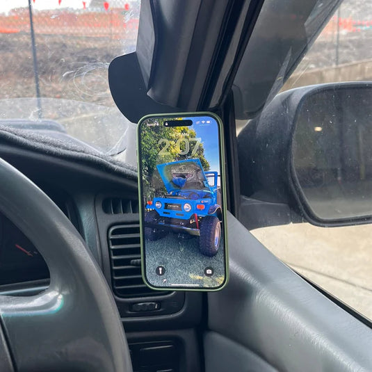 Scrub King Phone Mount Bracket — Toyota LandCruiser 105 Series (1998–2007)