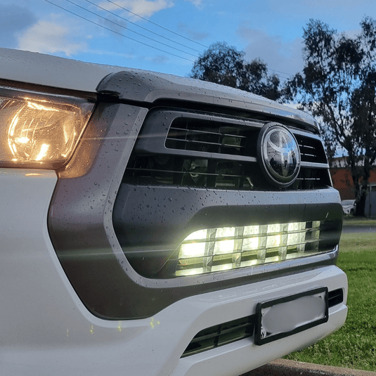 Ultra Vision Hilux N80 Driving Lights & Light Bar Kits Side