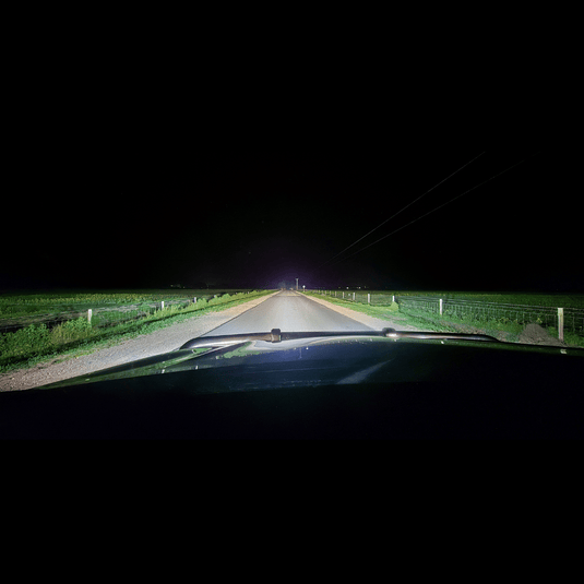 Ultravision Vulkan LED driving lights pair with adjustable beam, Australian made, IP68 waterproof