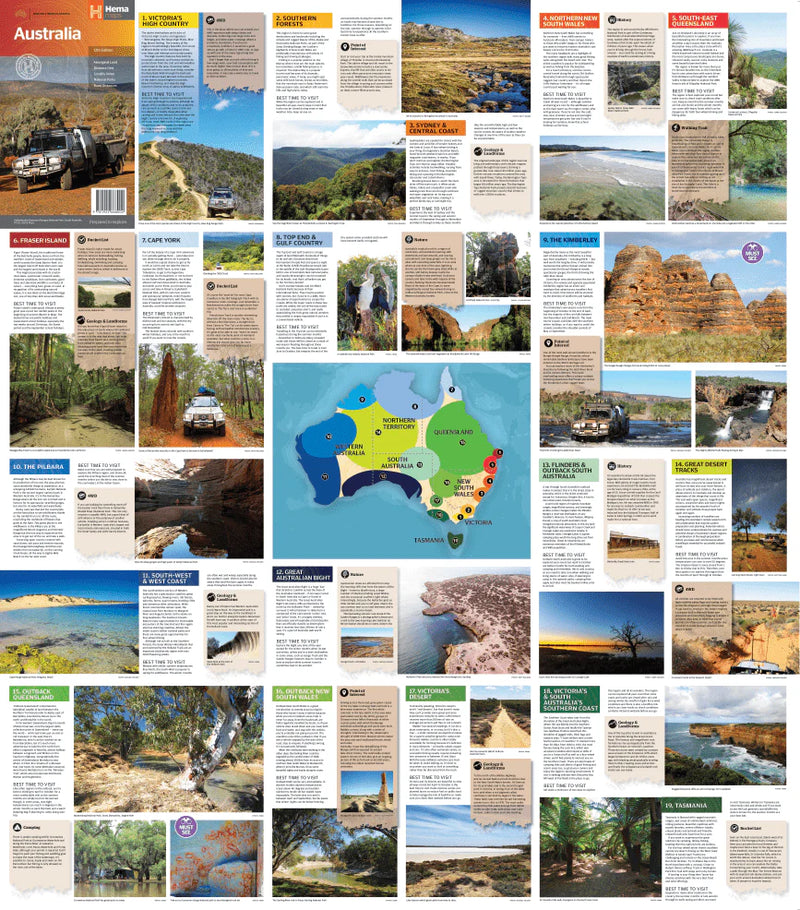 Load image into Gallery viewer, Hema Australia Large Map
