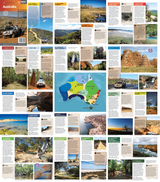 Hema Australia Large Map