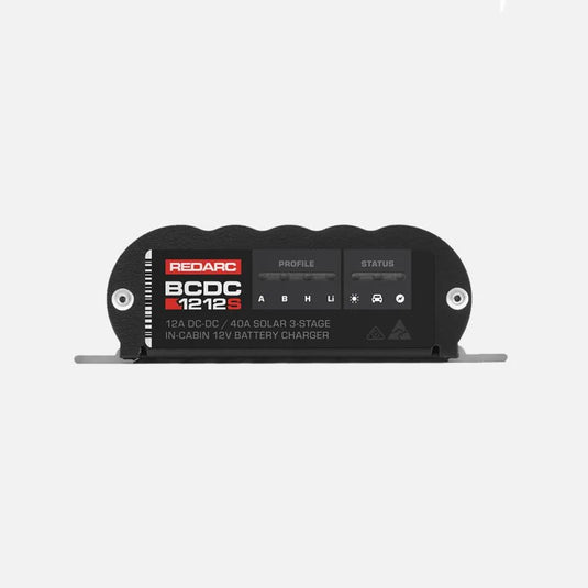 Redarc BCDC Trailer S - 12A Vehicle to Trailer Charger with Solar