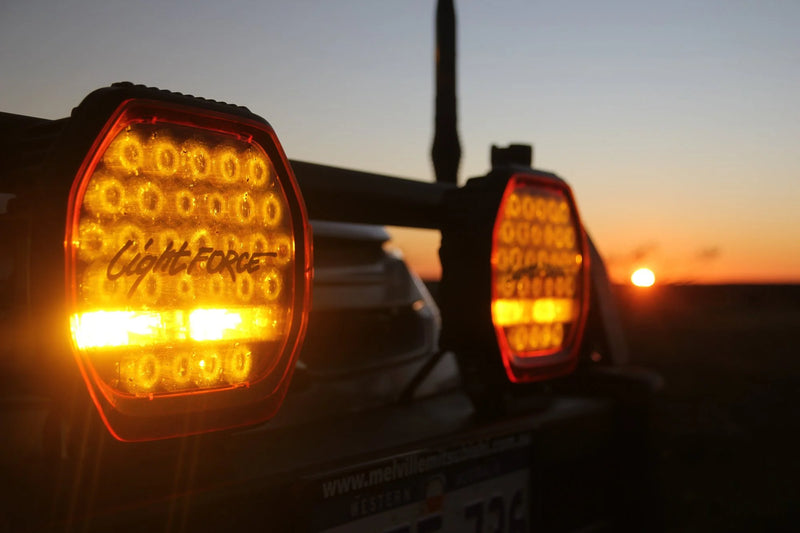 Load image into Gallery viewer, Lightforce Beast 3 Mode LED Driving Light Twin Pack
