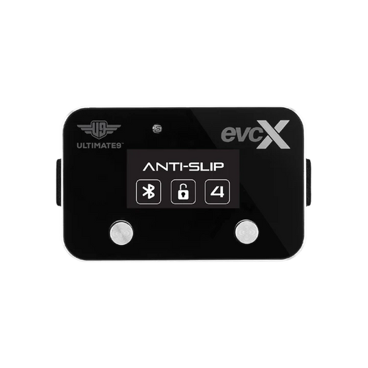Ultimate9 evcX 8 driving modes — Eco, Lock, Anti-Slip, Launch mode display