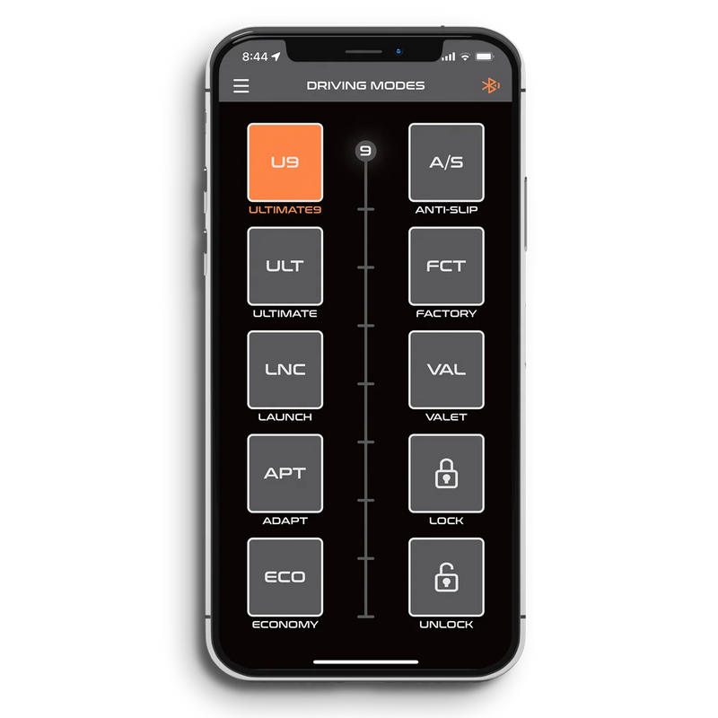 Load image into Gallery viewer, Ultimate9 TC App paired to evcX throttle controller via Bluetooth on iPhone
