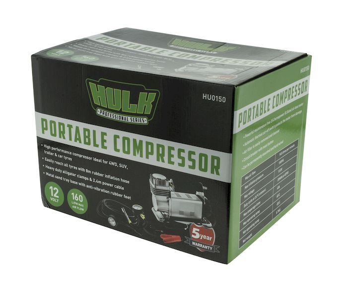 Load image into Gallery viewer, Hulk 4x4 Portable Air Compressor 160L/minute
