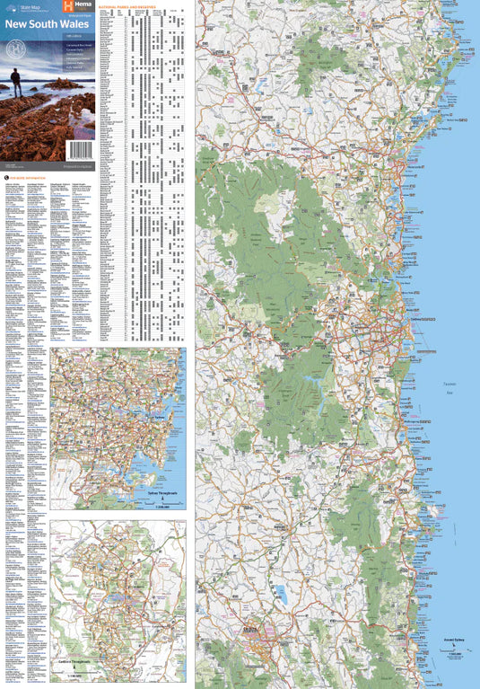 Hema New South Wales State Map