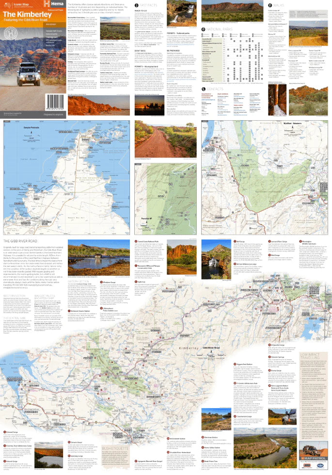 Load image into Gallery viewer, Hema The Kimberley Map
