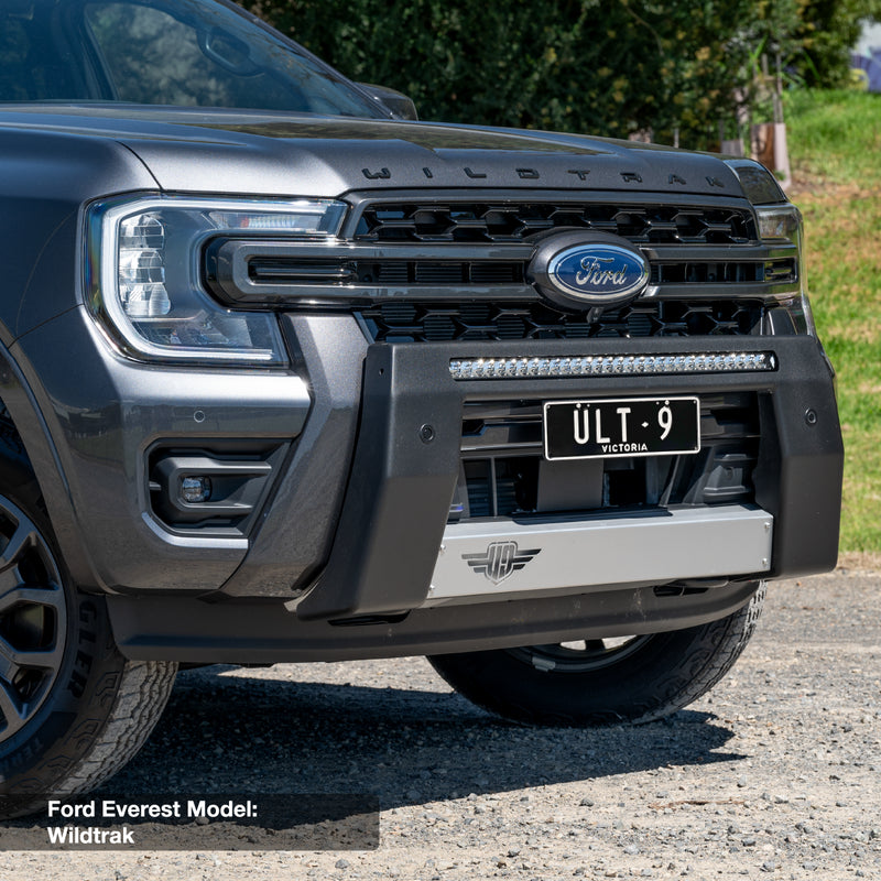 Load image into Gallery viewer, Ford Everest Wildtrak Next Gen Light Bar LED Ultimate Nudge Bar Side
