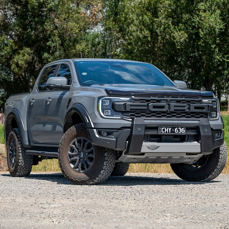 Load image into Gallery viewer, Ford Ranger Raptor Next-Gen Ultimate9 Nudge Bar &amp; Driving Lights
