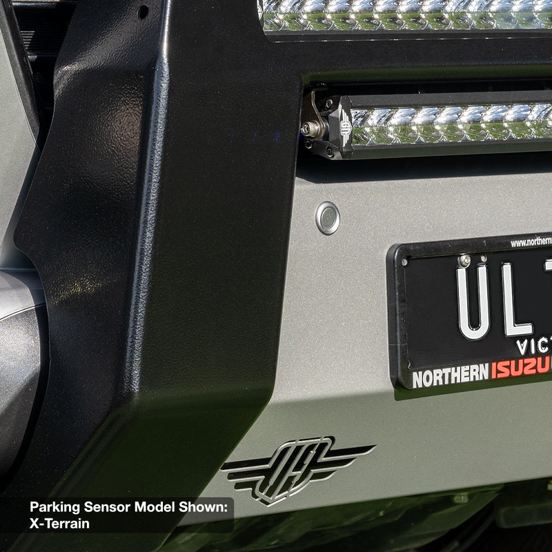 Load image into Gallery viewer, Isuzu D-Max 3rd Gen RG Ultimate9 Nudge Bar &amp; Driving Lights Close

