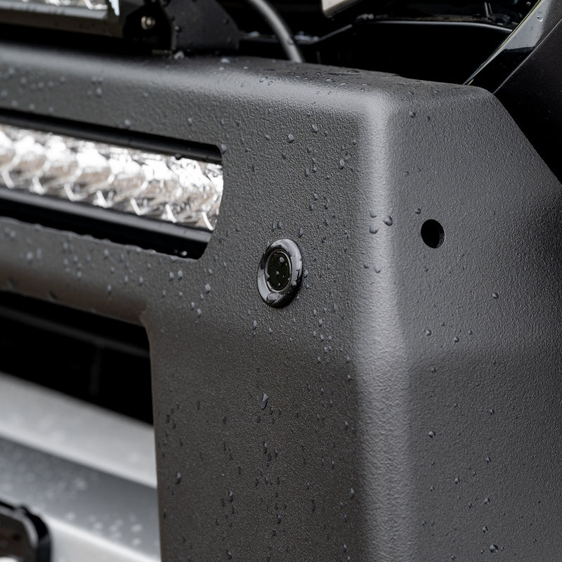 Load image into Gallery viewer, Isuzu MU-X Ultimate9 Nudge Bar LED Light Bars Close Up
