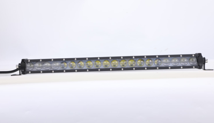 20'' 100W Single Row CREE LED Light Bar 5D Reflector Optics.