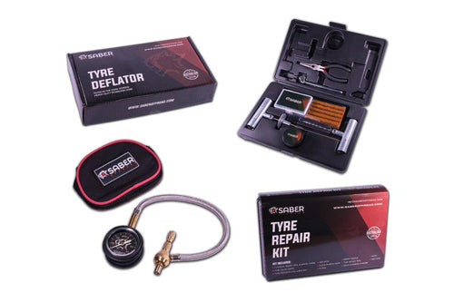 Saber Offroad Tyre Repair & Safety Kit Bundle