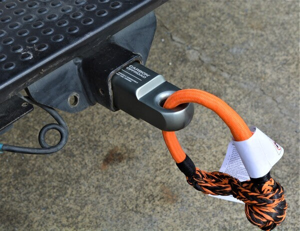 Load image into Gallery viewer, Carbon Offroad MegaPro Recovery Hitch and Soft Shackle Combo Deal
