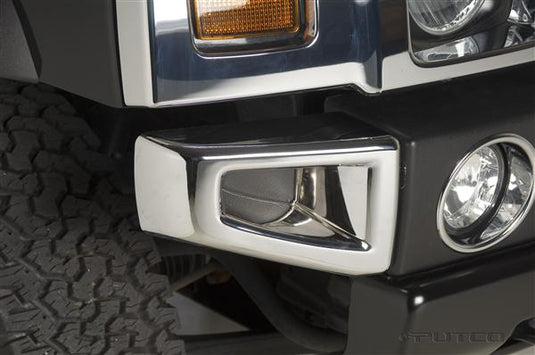 Hummer H2 | Chrome Bumper Covers | Stage 1 Customs