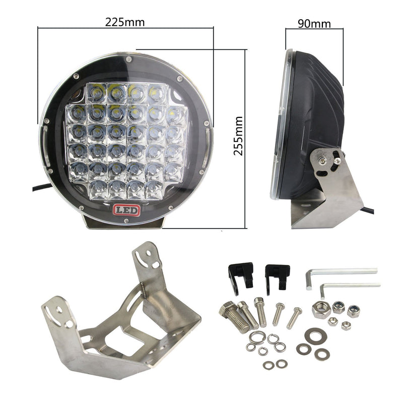 Load image into Gallery viewer, 9 inch Offroad Driving Lights | Led | 225W | Stage 1 Customs
