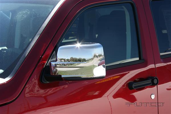Dodge Nitro  2007 - 2012 Chrome Mirror Covers (Pair)