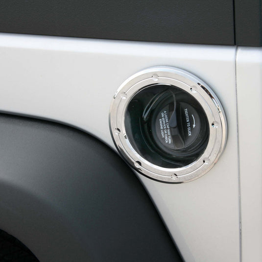 Jeep Wrangler JK 2007-2018 Chrome Fuel Door Cover