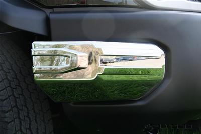 Load image into Gallery viewer, Toyota | FJ Cruiser | Chrome Front Bumper Covers | Stage 1 Customs
