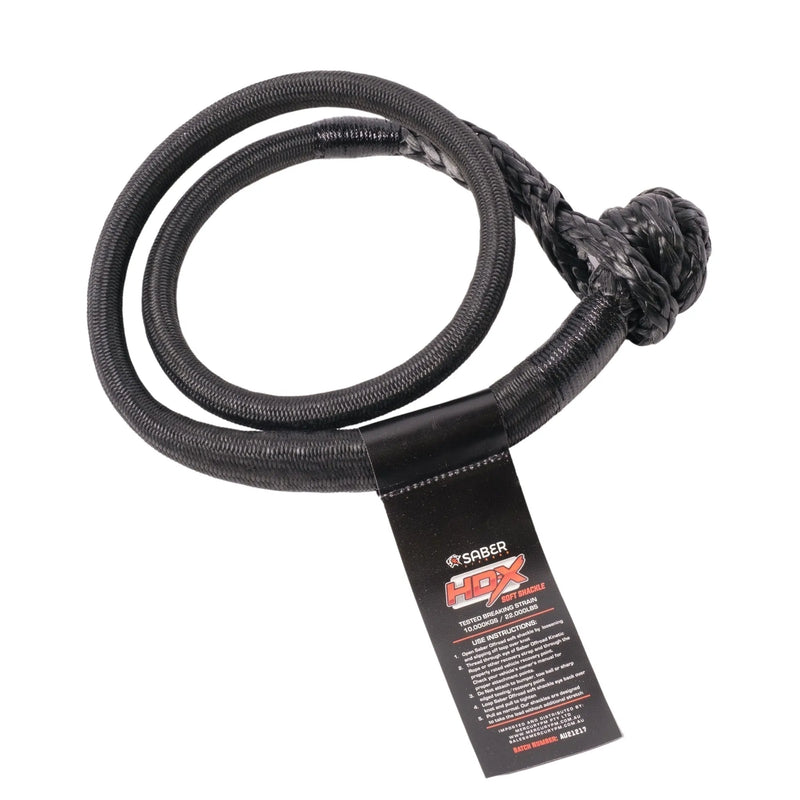 Load image into Gallery viewer, Saber Offroad 10,000KG HDX Technora Bound Soft Shackle – Long
