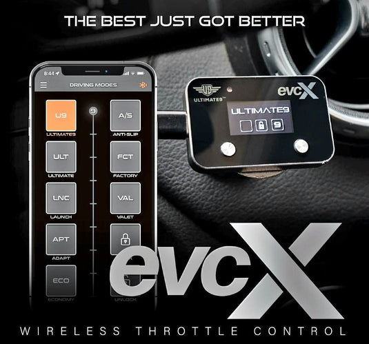 Jeep Grand Cherokee 2021-ON (WL) Ultimate9 evcX Throttle Controller