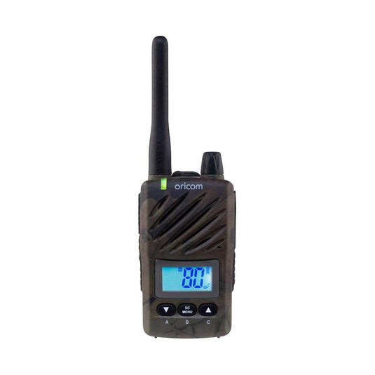 Oricom ULTRA550 CAMO Waterproof 5-Watt Handheld UHF CB Radio