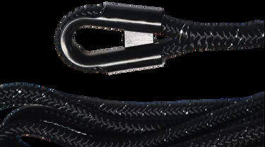 Carbon Offroad 24M 7T Double Braided Black Synthetic Winch Rope