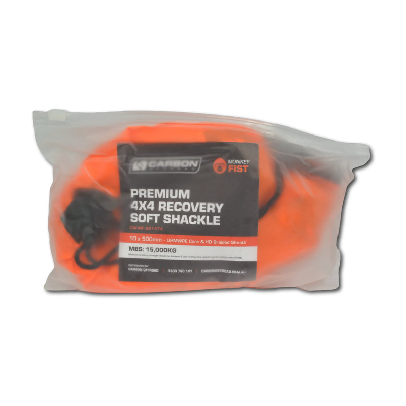 Load image into Gallery viewer, Carbon Offroad Mega Pro 40000kg Soft Shackle
