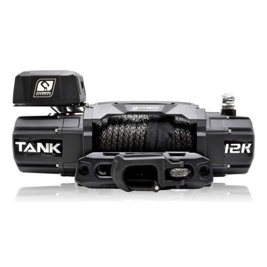 Carbon Tank 12000lb 4x4 Winch Kit IP68 12V