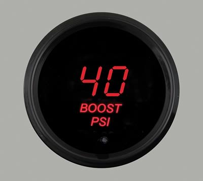 Nordskog Street Digital Boost Gauge 40 PSI